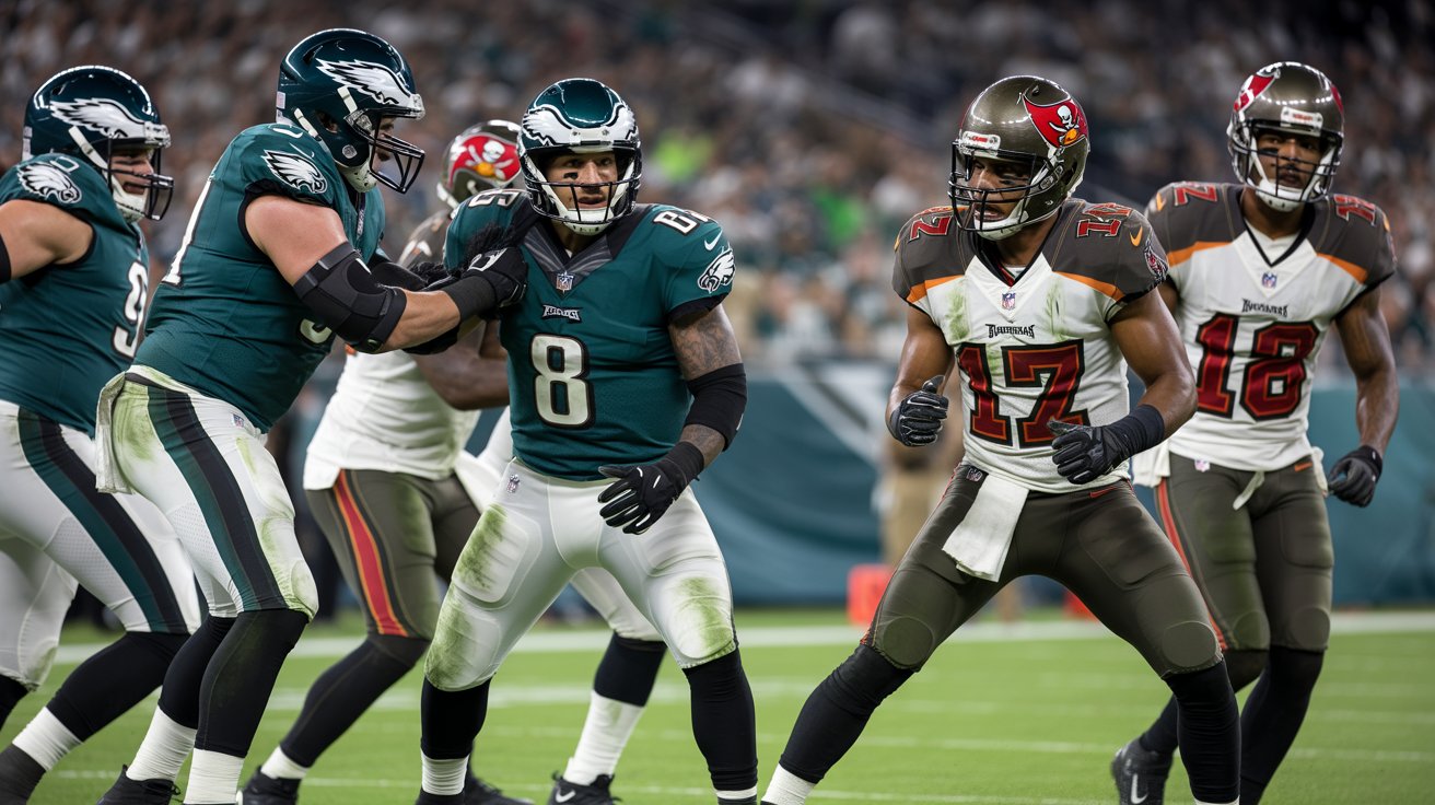 philadelphia eagles vs tampa bay buccaneers match player stats