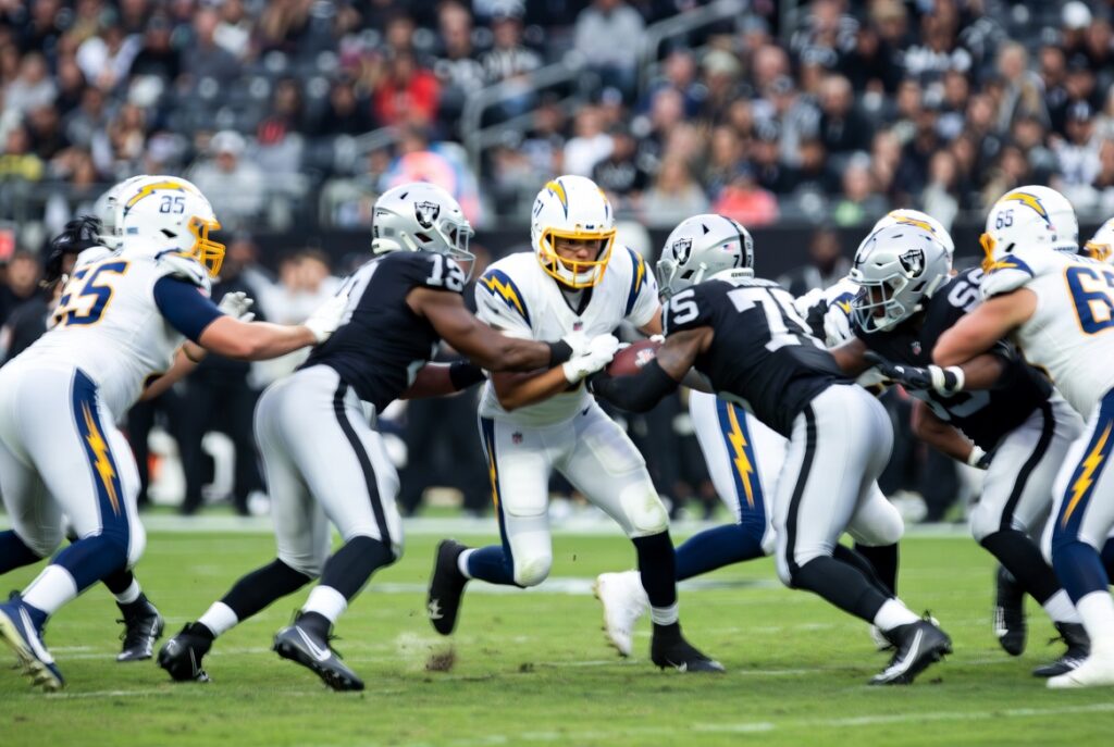 los angeles chargers vs las vegas raiders match player stats los angeles chargers vs las vegas raiders match player stats