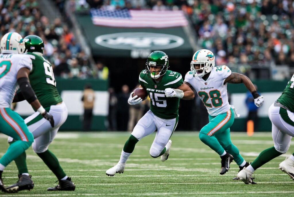 new york jets vs miami dolphins match player stats