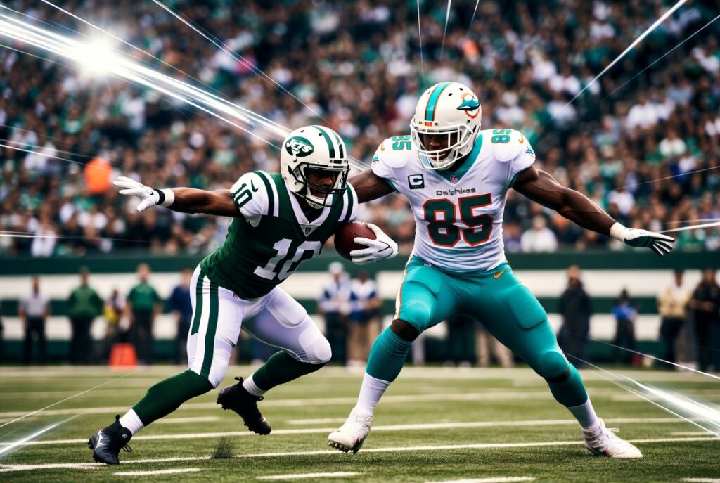new york jets vs miami dolphins match player stats