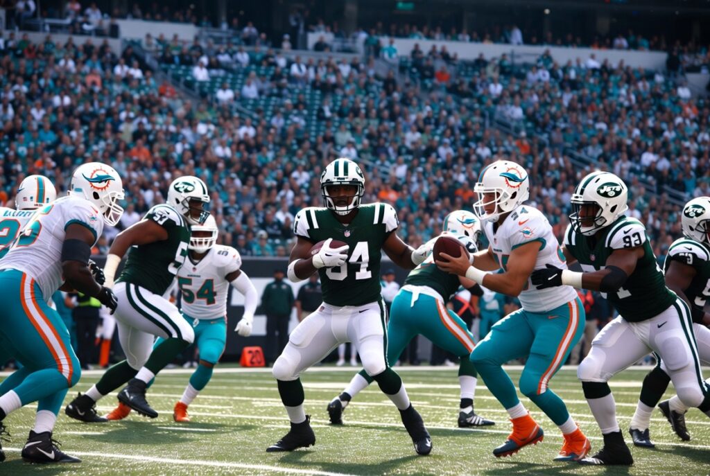 new york jets vs miami dolphins match player stats