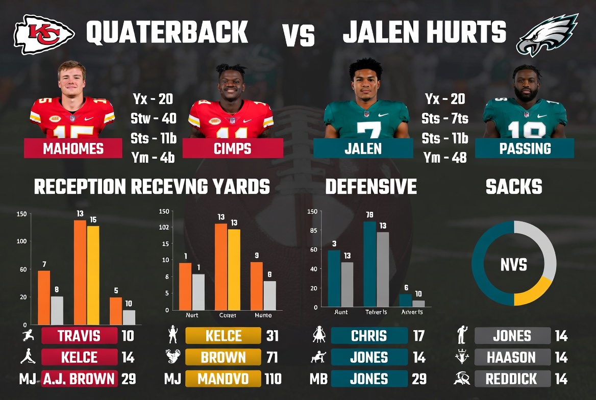 kansas city chiefs vs philadelphia eagles match player stats