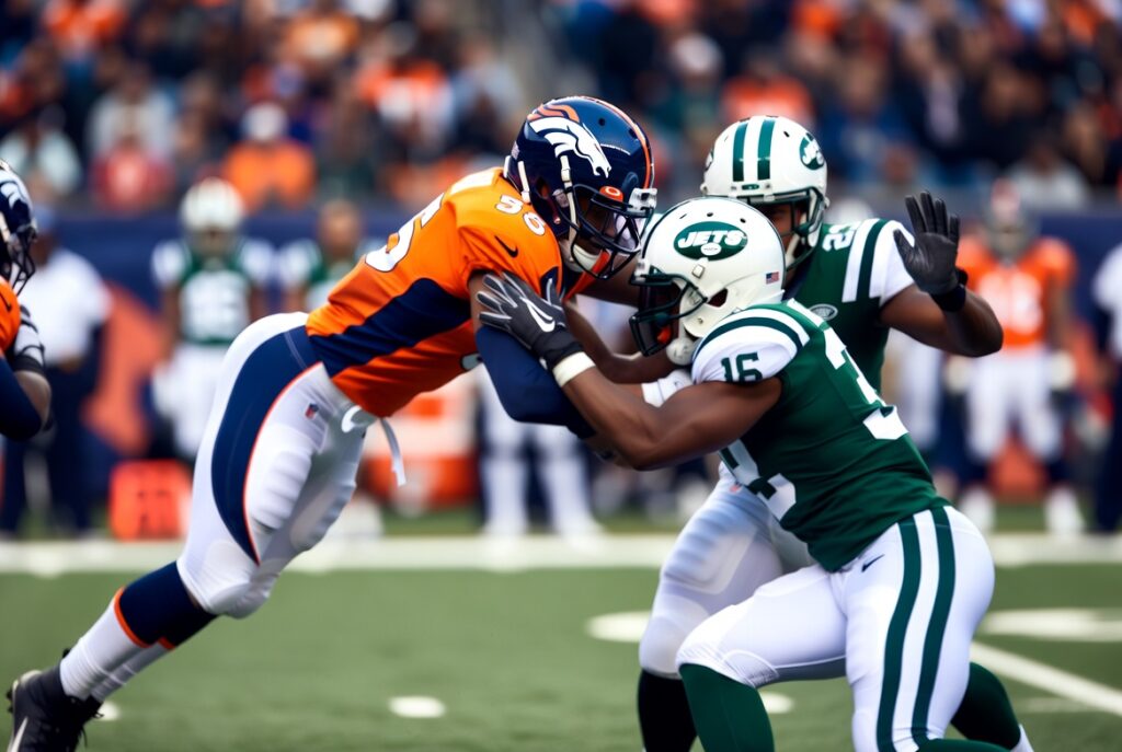 denver broncos vs new york jets match player stats
