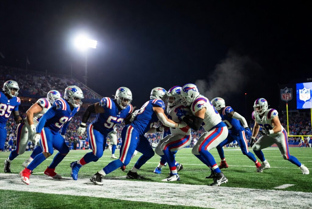 new england patriots vs buffalo bills match player stats