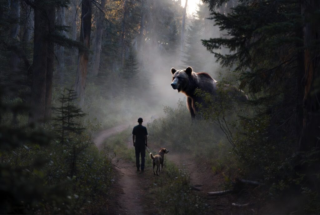 grizzly bear dog walker encounter grizzly bear dog walker encounter