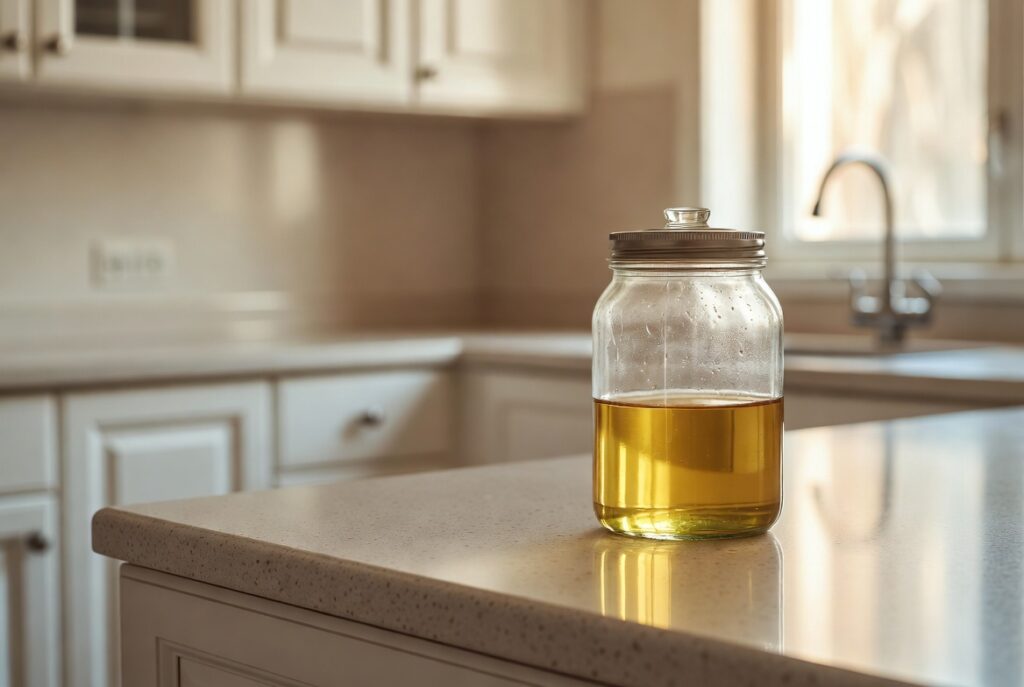 how to dispose of cooking oil​
