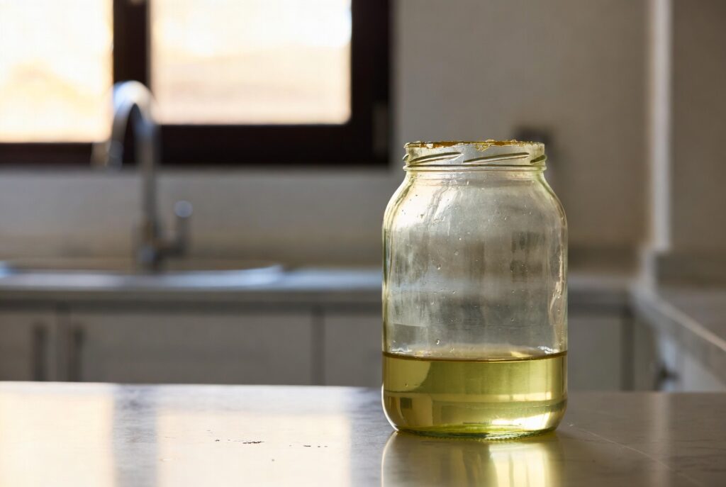 how to dispose of cooking oil​